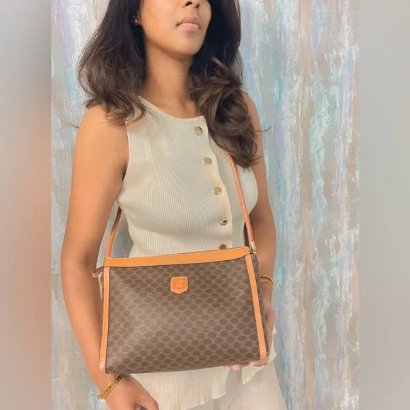 Celine Macadam large Shoulder Bag - Picture 3 of 14